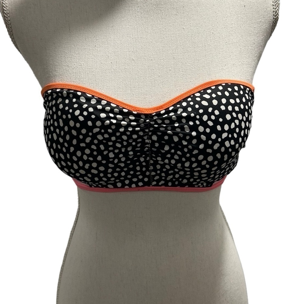 {Victoria’s Secret} Dalmatian Strapless Bikini Top